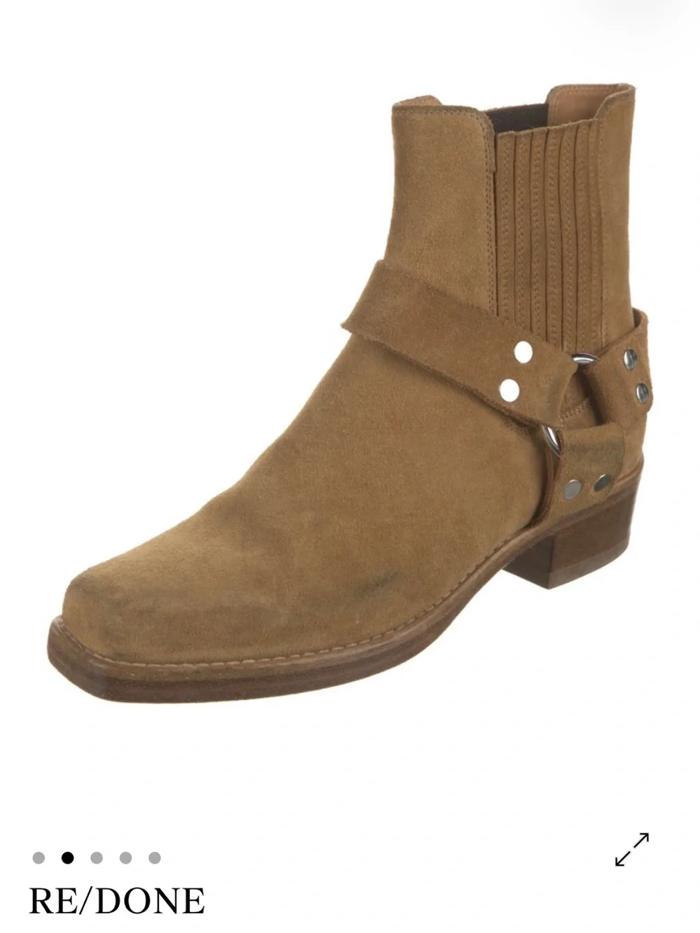 Re/Done Cavalry Boot Size 39